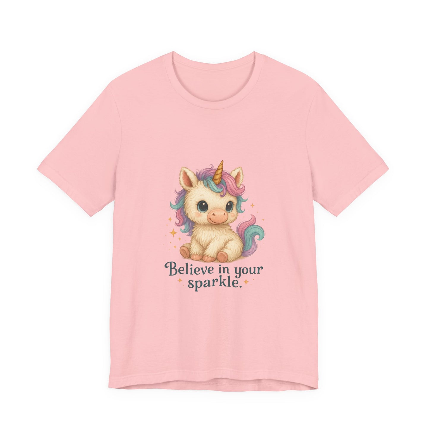 Believe in Your Sparkle Cute Unicorn T-Shirt