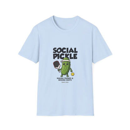 Making Friends & Missing Shots Funny Pickleball T-Shirt