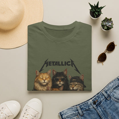 Metallica Cats Parody T-Shirt