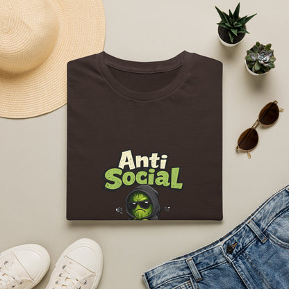 Anti Social Pickle T-Shirt — Funny Grumpy Pickleball Graphic Tee