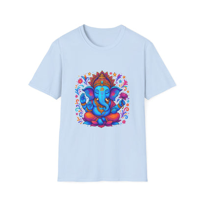 Vibrant Ganesha Hindu God Colorful T-Shirt