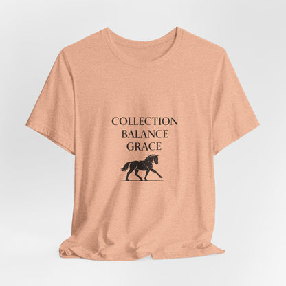 Horse Balance Grace Tee — "Collection Balance Grace" Graphic T‑Shirt
