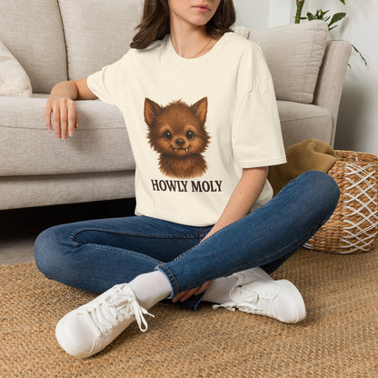 Howly Moly Funny Cute Wolf T-Shirt