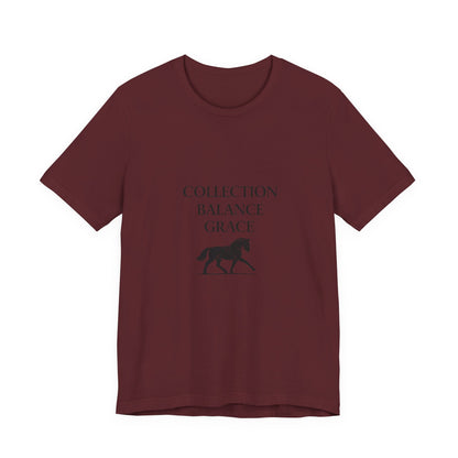 Horse Balance Grace Tee — "Collection Balance Grace" Graphic T‑Shirt