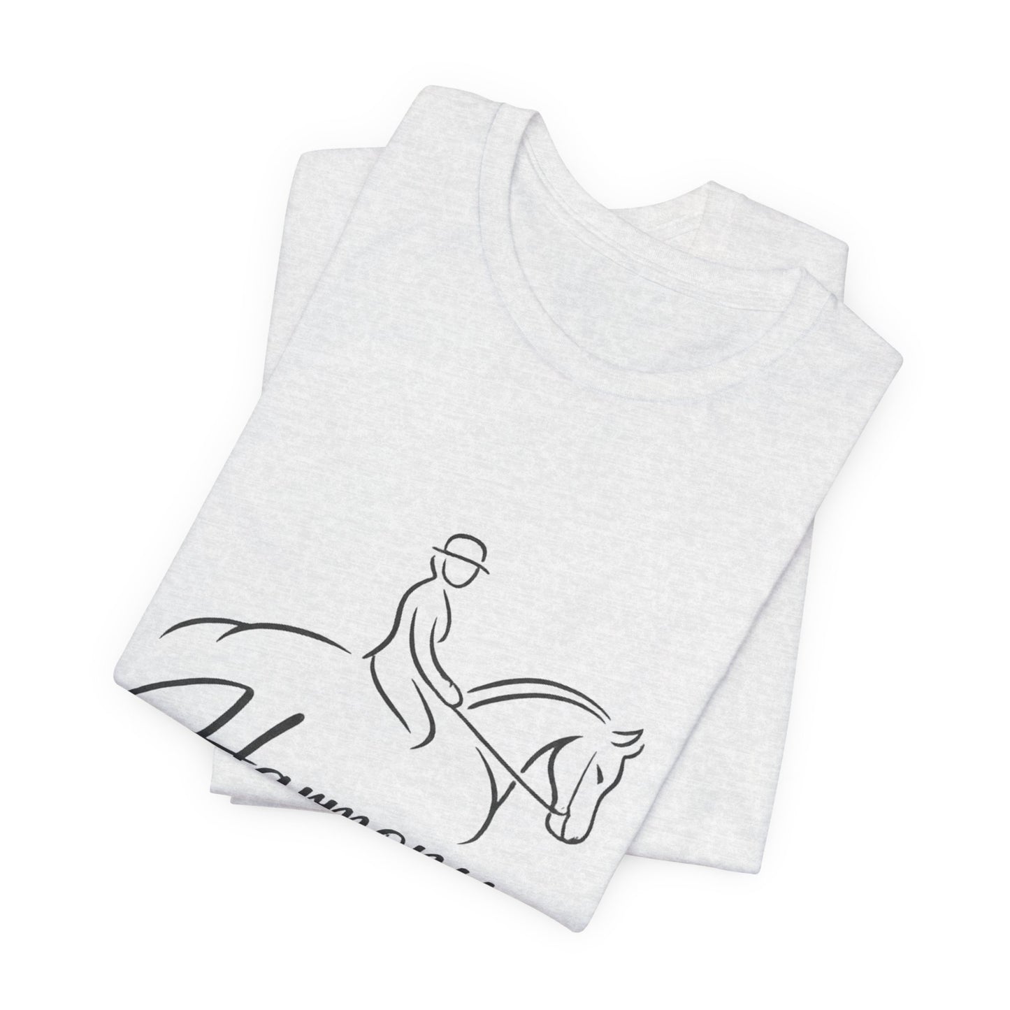 Harmony Over Force T-Shirt — Equestrian Riding
