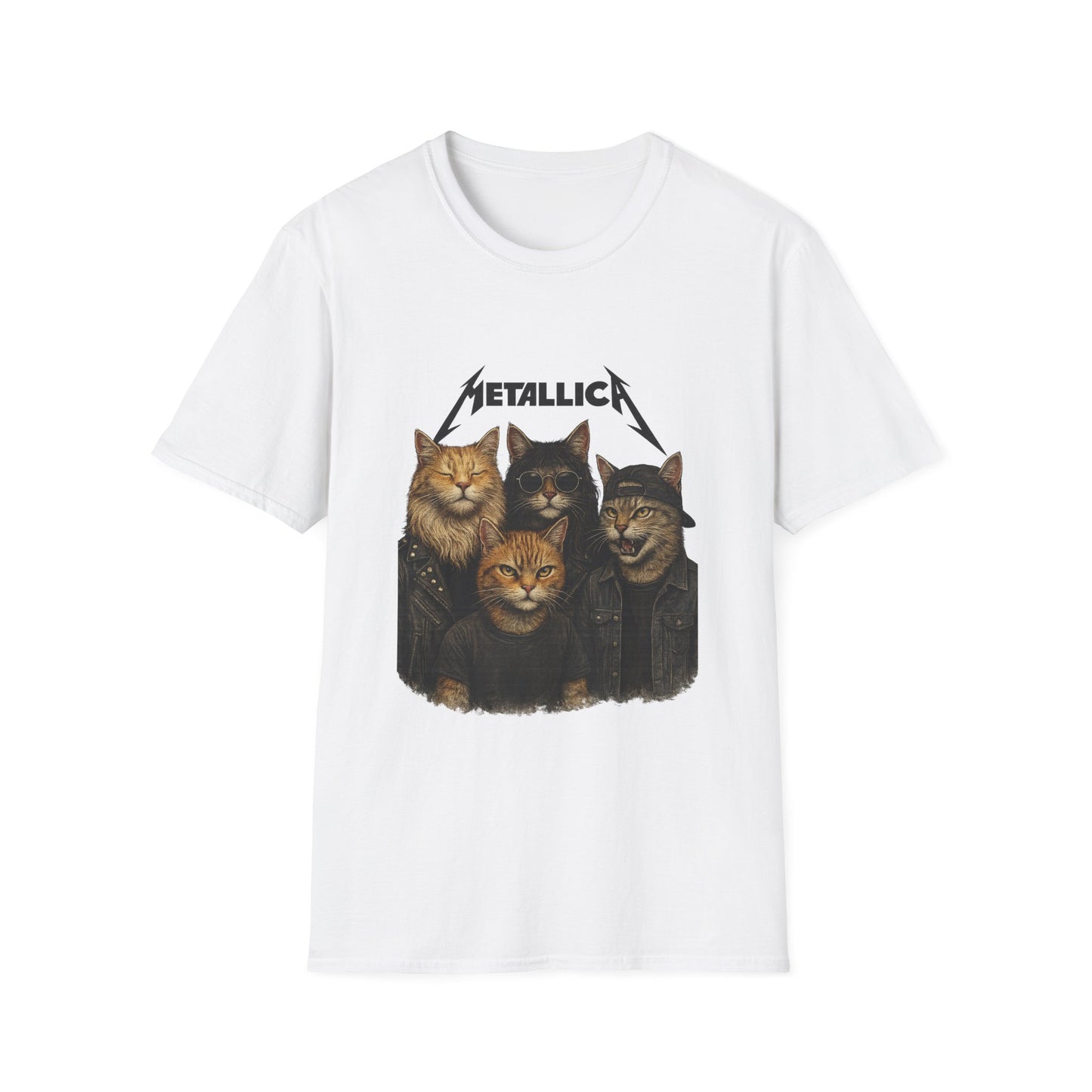 Metallica Cats Parody T-Shirt