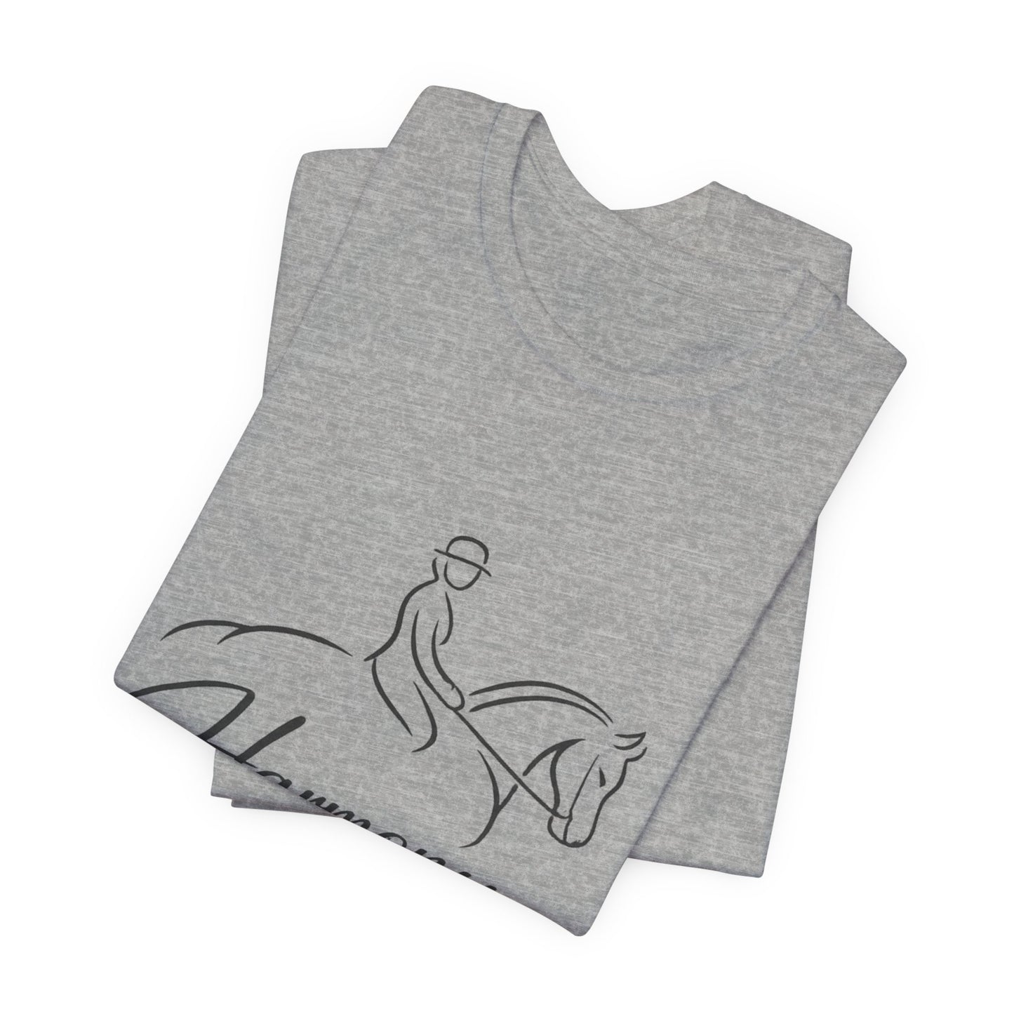 Harmony Over Force T-Shirt — Equestrian Riding