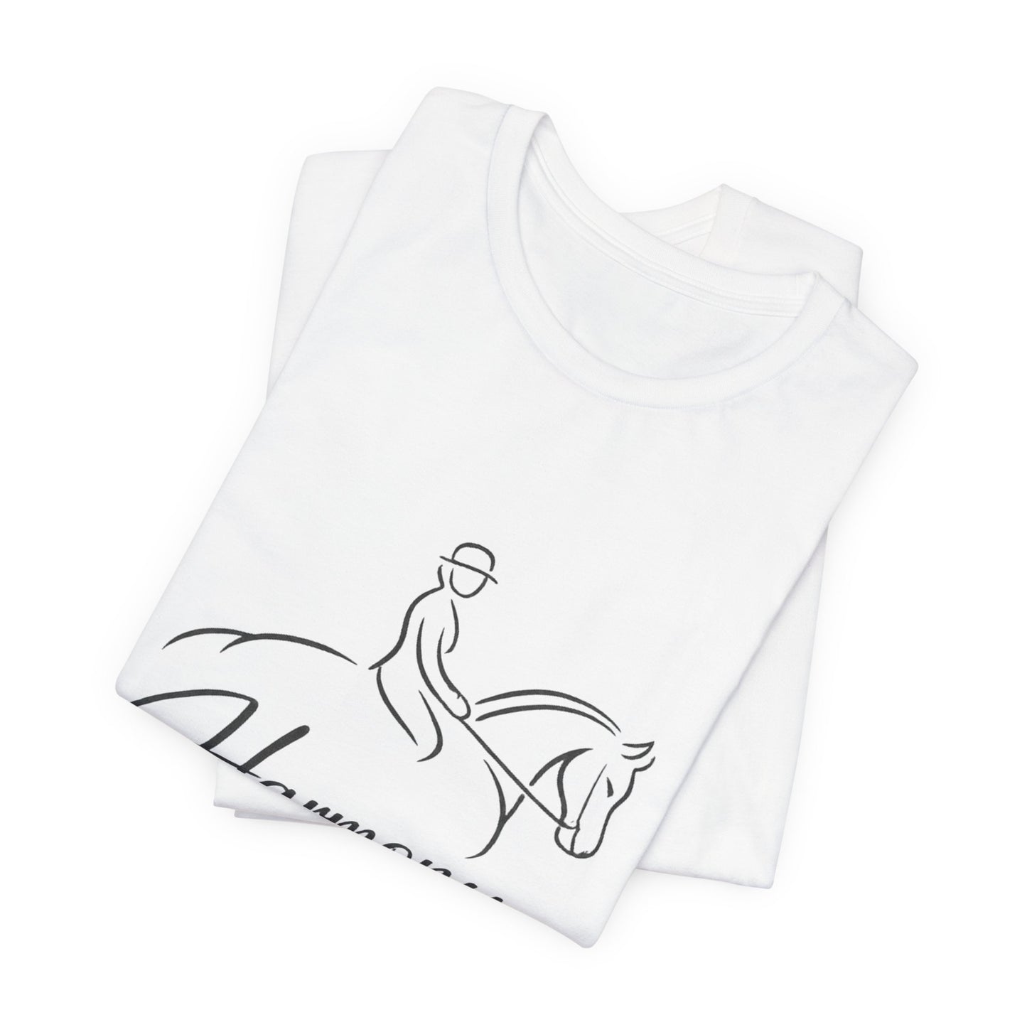 Harmony Over Force T-Shirt — Equestrian Riding
