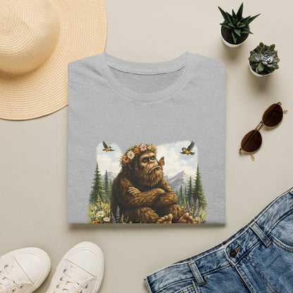 I Am Unhappy Because Reasons Funny Bigfoot T-Shirt