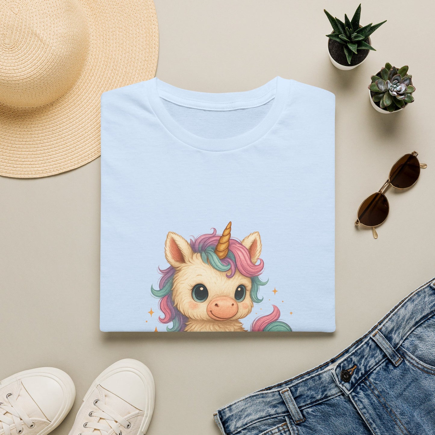 Believe in Your Sparkle Cute Unicorn T-Shirt
