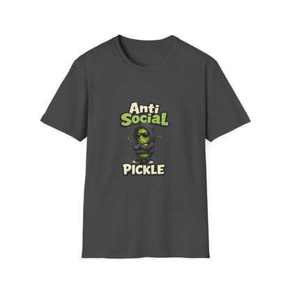 Anti Social Pickle T-Shirt — Funny Grumpy Pickleball Graphic Tee
