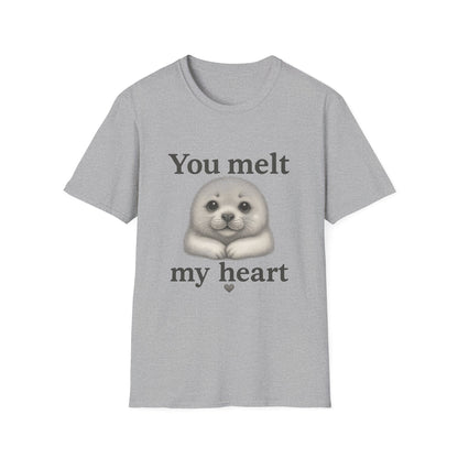 You Melt My Heart Cute Seal T-Shirt