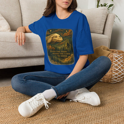 Even The Stars Needed The Dark To Shine - Falkor - T-Shirt
