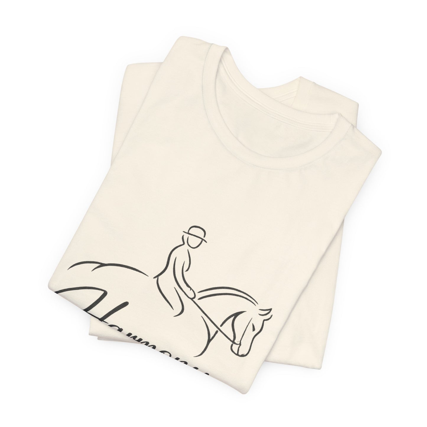 Harmony Over Force T-Shirt — Equestrian Riding