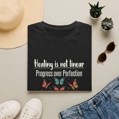 Healing Is Not Linear Progress Over Perfection T-Shirt