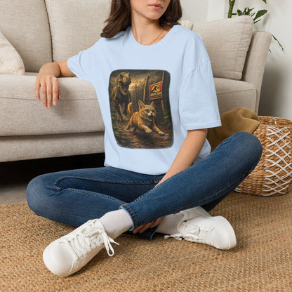 Jurassic Park Cats T‑Shirt — Retro Dino & Cat Mashup Tee