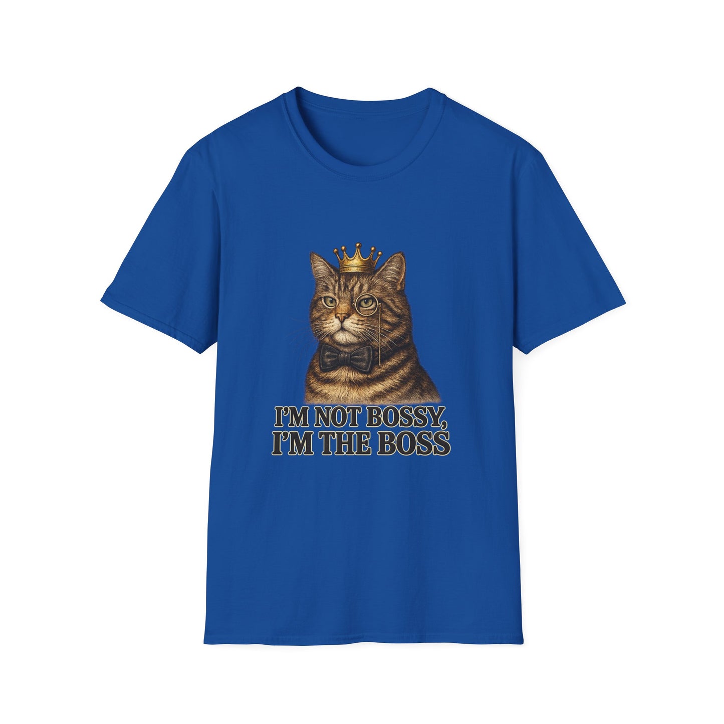 Cat Crown T‑Shirt — "I’m Not Bossy, I’m The Boss" Graphic Tee
