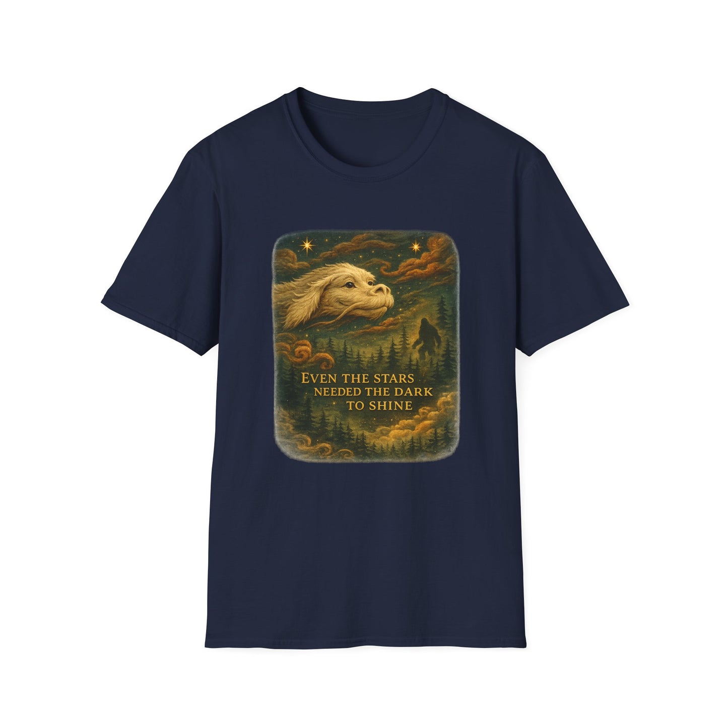 Even The Stars Needed The Dark To Shine - Falkor - T-Shirt