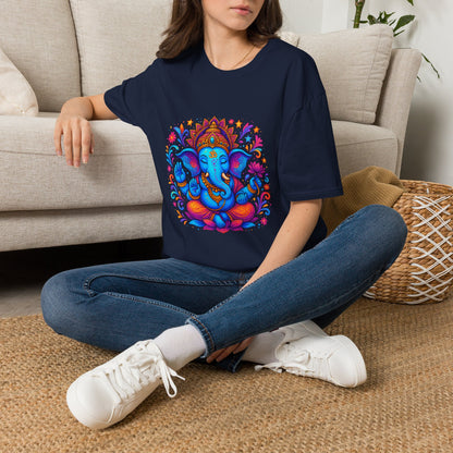 Vibrant Ganesha Hindu God Colorful T-Shirt