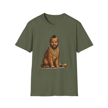 Mr. T Cat T-Shirt — Funny Pop Culture Mashup Tee