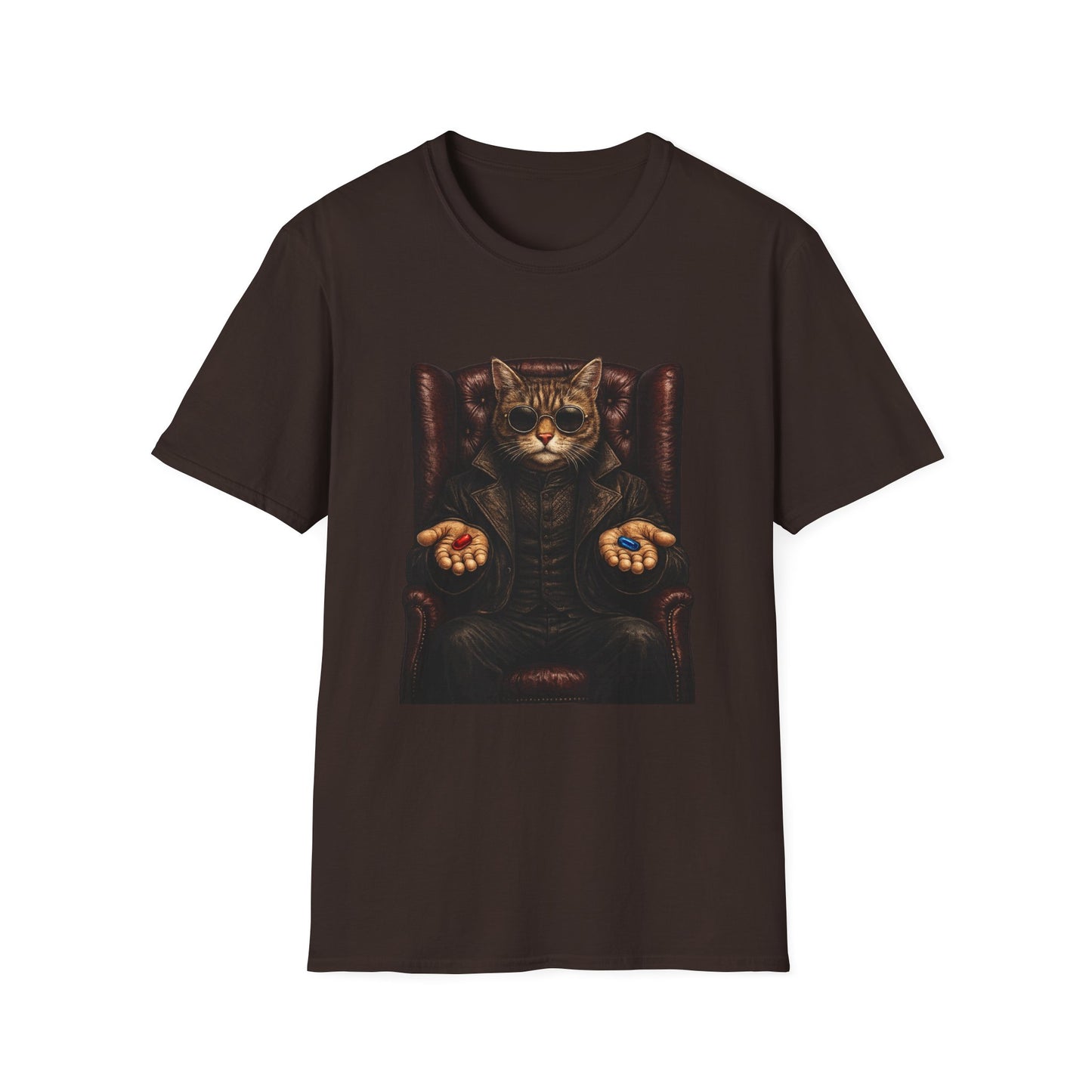 Matrix - Morpheus - Cat Parody T-Shirt