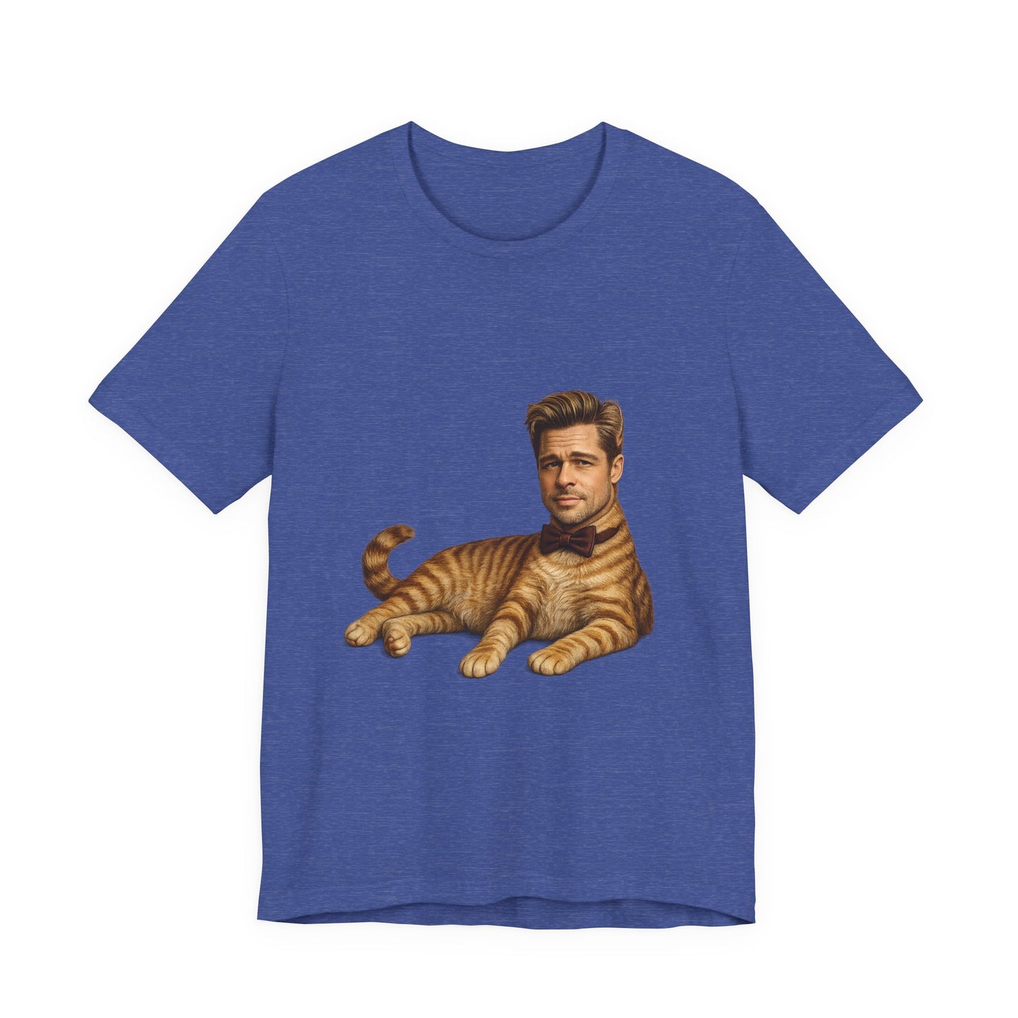 Brad Pitt Cat Parody T-Shirt