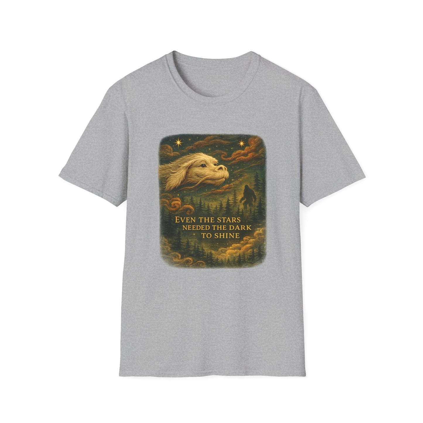 Even The Stars Needed The Dark To Shine - Falkor - T-Shirt