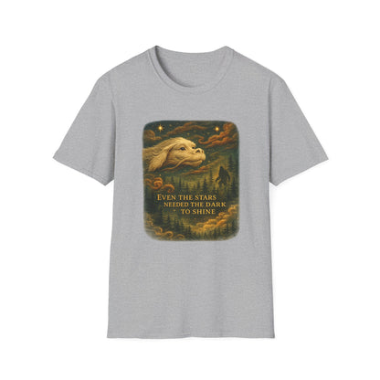 Even The Stars Needed The Dark To Shine - Falkor - T-Shirt
