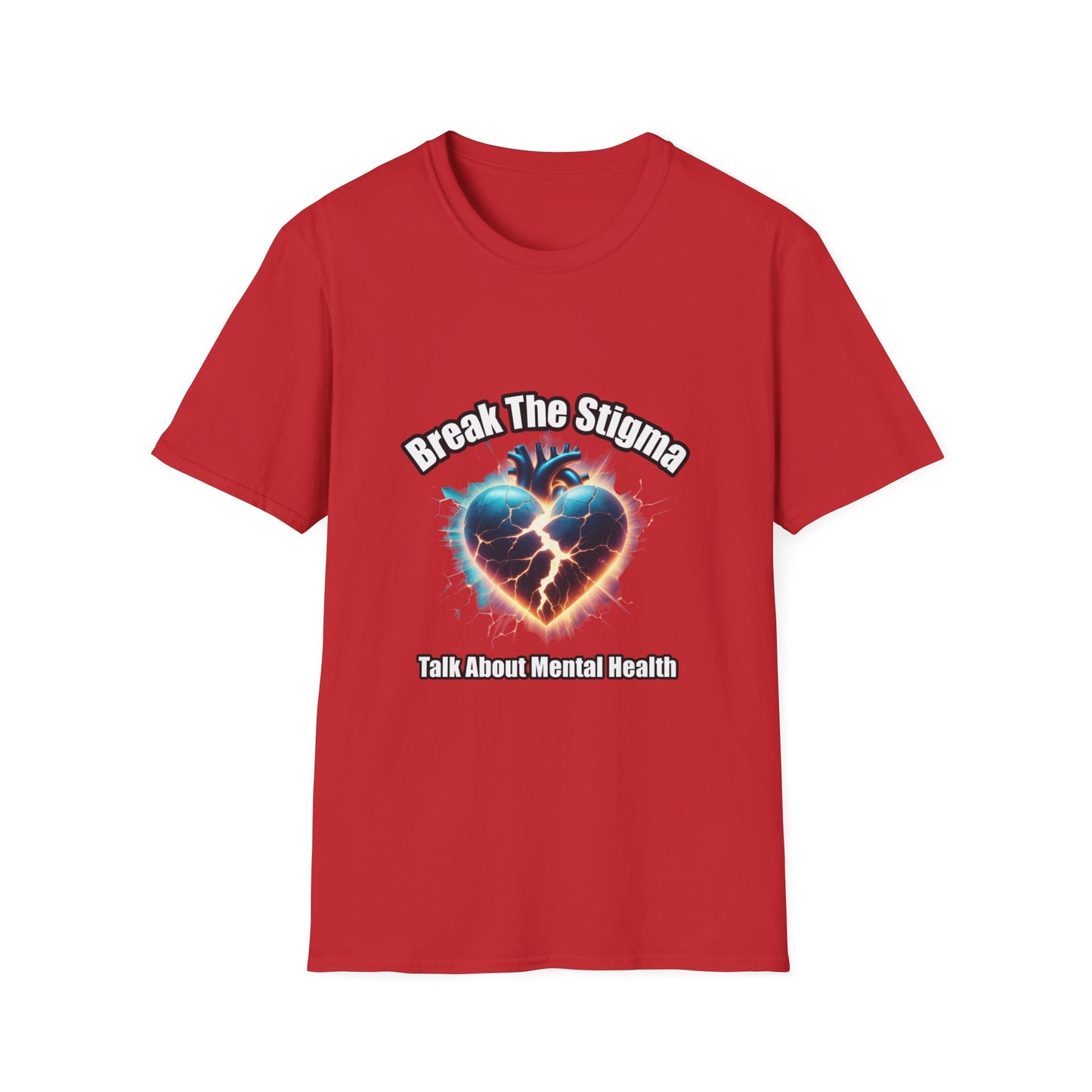 Break The Stigma Talk About Mental Health T-Shirt