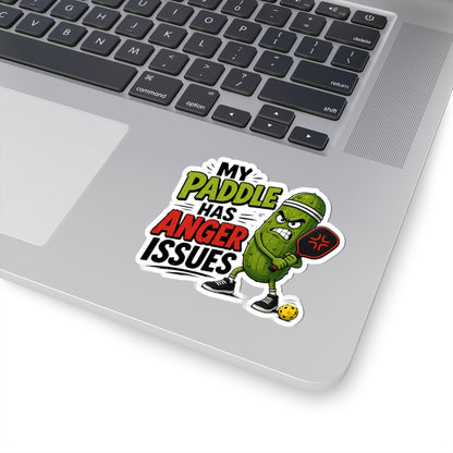 My Paddle Has Anger Issues Sticker