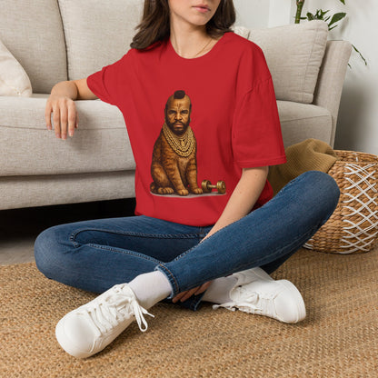 Mr. T Cat T-Shirt — Funny Pop Culture Mashup Tee