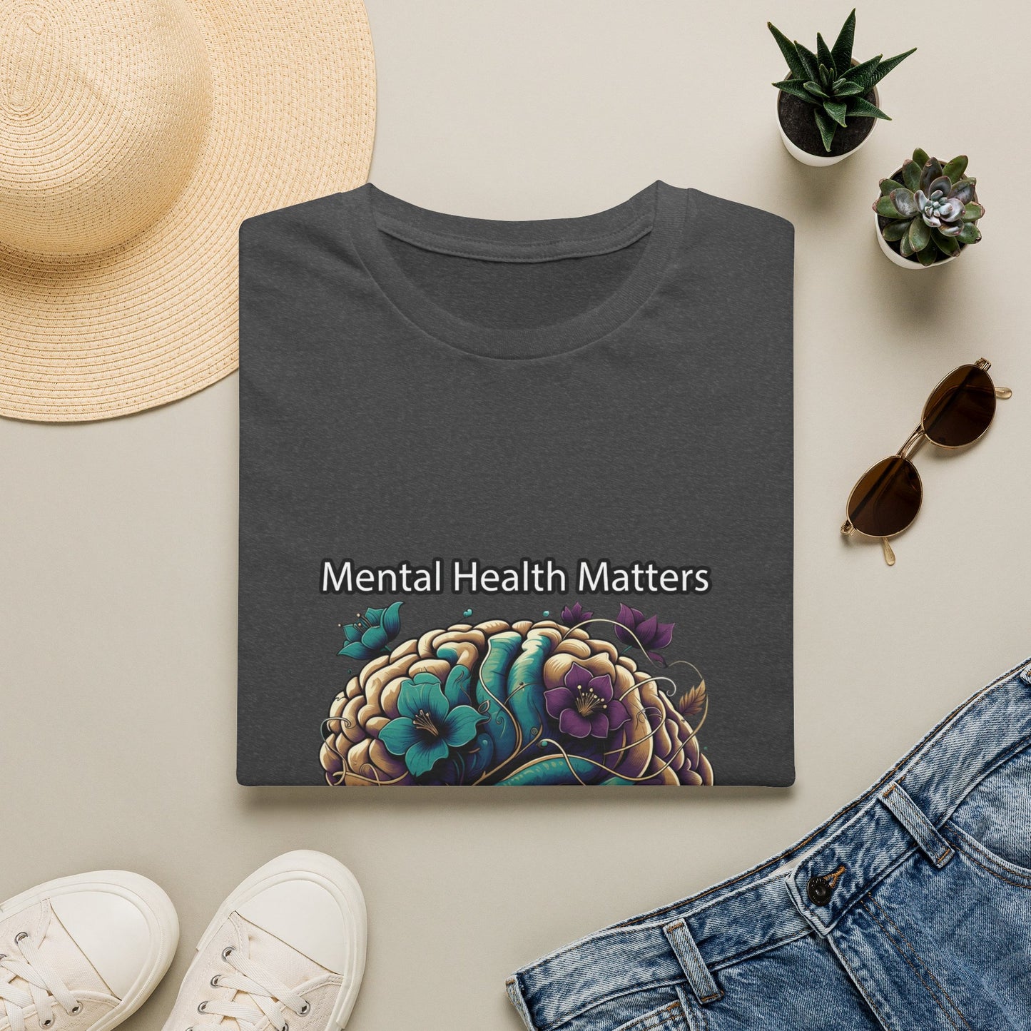 Mental Health Matters It's Okay To Not Be Okay T-Shirt