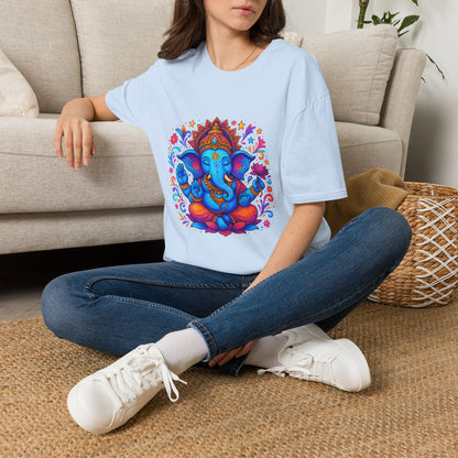Vibrant Ganesha Hindu God Colorful T-Shirt