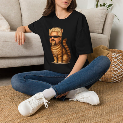 Guy Fieri Cat Funny Parody T-Shirt