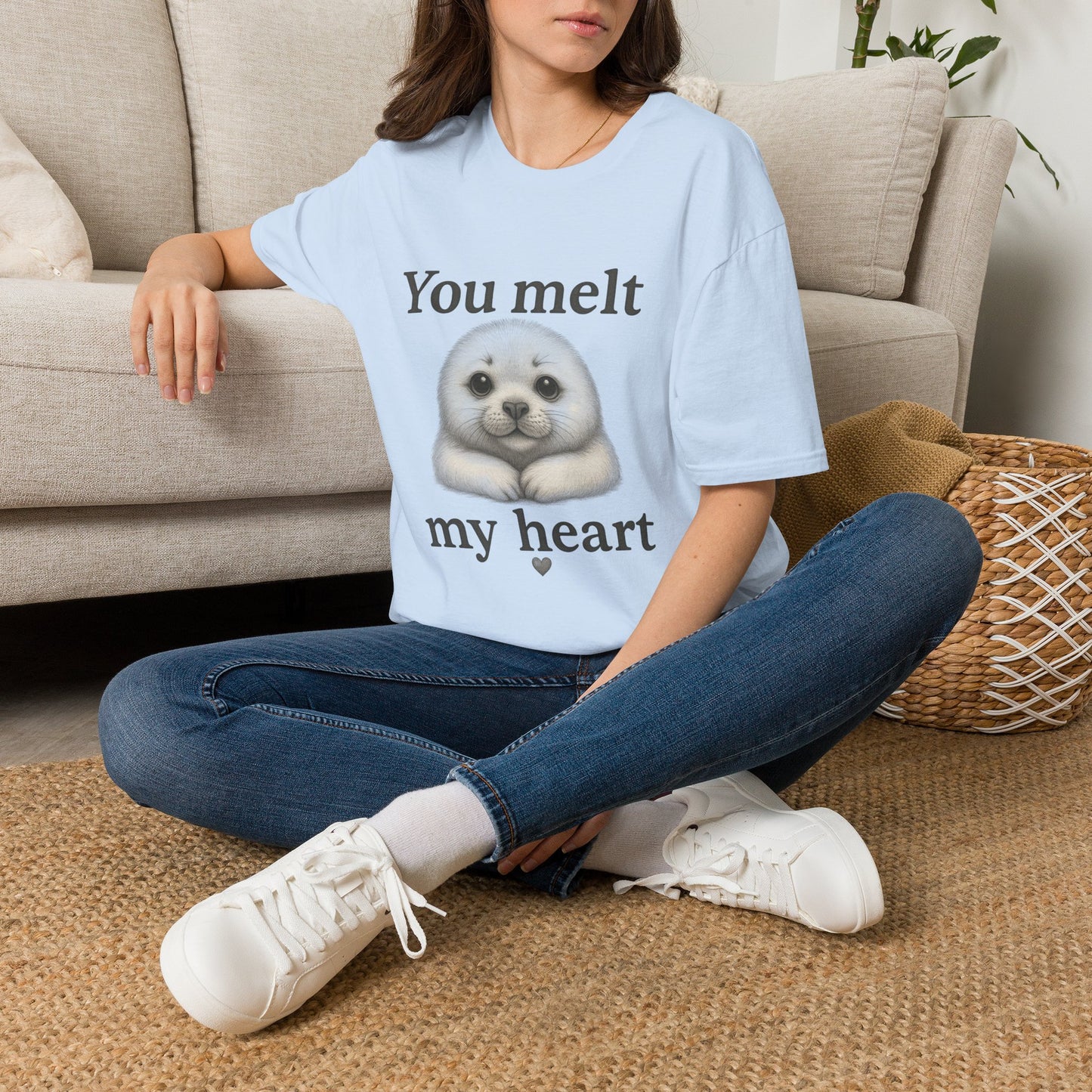 You Melt My Heart Cute Seal T-Shirt