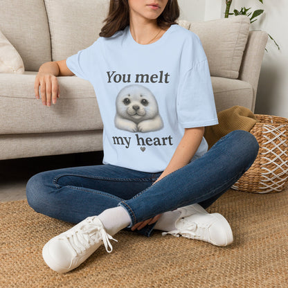 You Melt My Heart Cute Seal T-Shirt