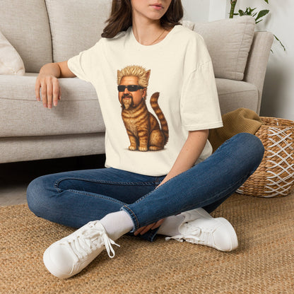 Guy Fieri Cat Funny Parody T-Shirt