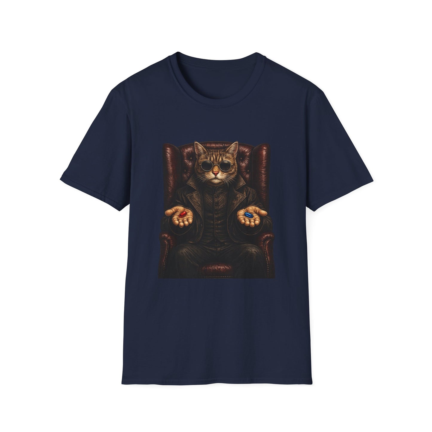 Matrix - Morpheus - Cat Parody T-Shirt