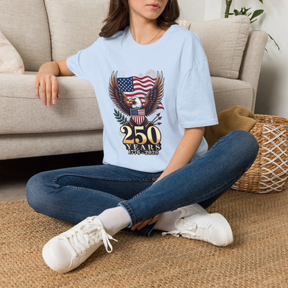 250 Years of Freedom 1776-2026 Patriotic T-Shirt