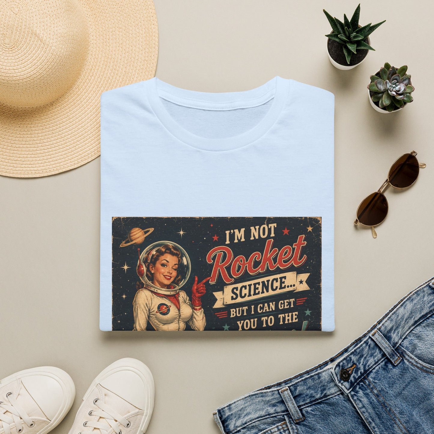 I'm Not Rocket Science But I Can Get You To The Moon T-Shirt