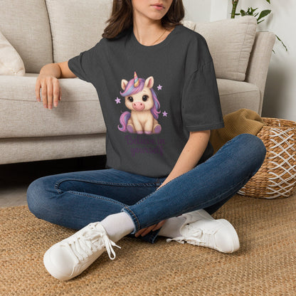 Believe in Yourself Cute Unicorn T-Shirt