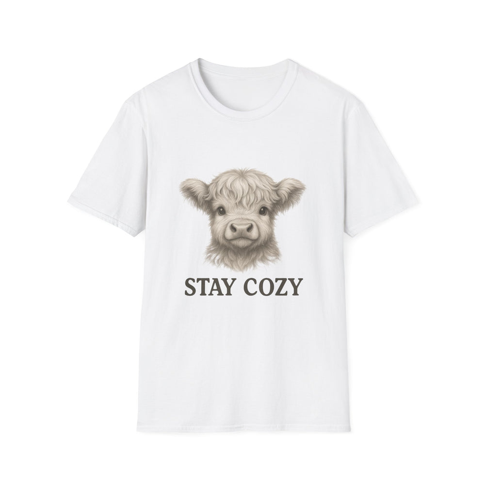 Stay Cozy Cute Highland Cow T-Shirt