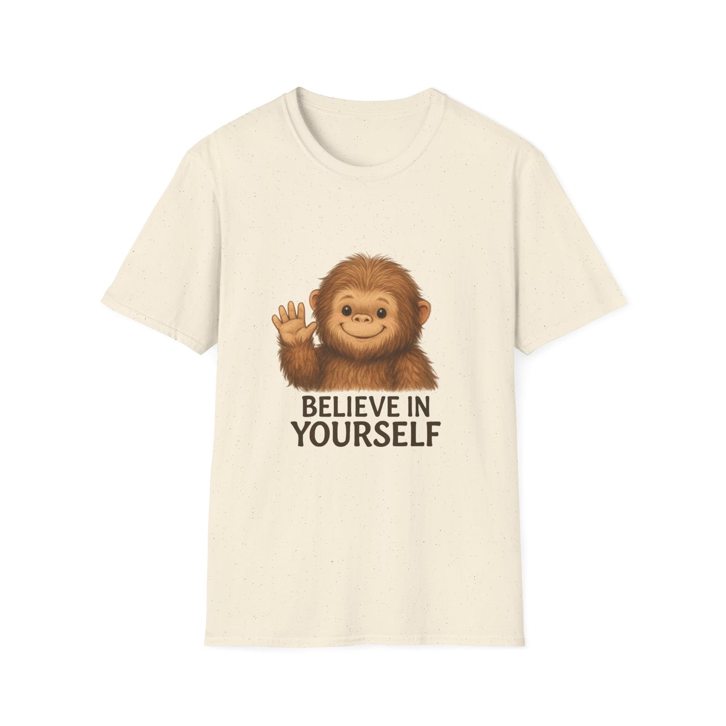 Believe in Yourself Cute Bigfoot T-Shirt
