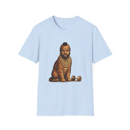 Mr. T Cat T-Shirt — Funny Pop Culture Mashup Tee