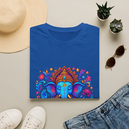 Vibrant Ganesha Hindu God Colorful T-Shirt