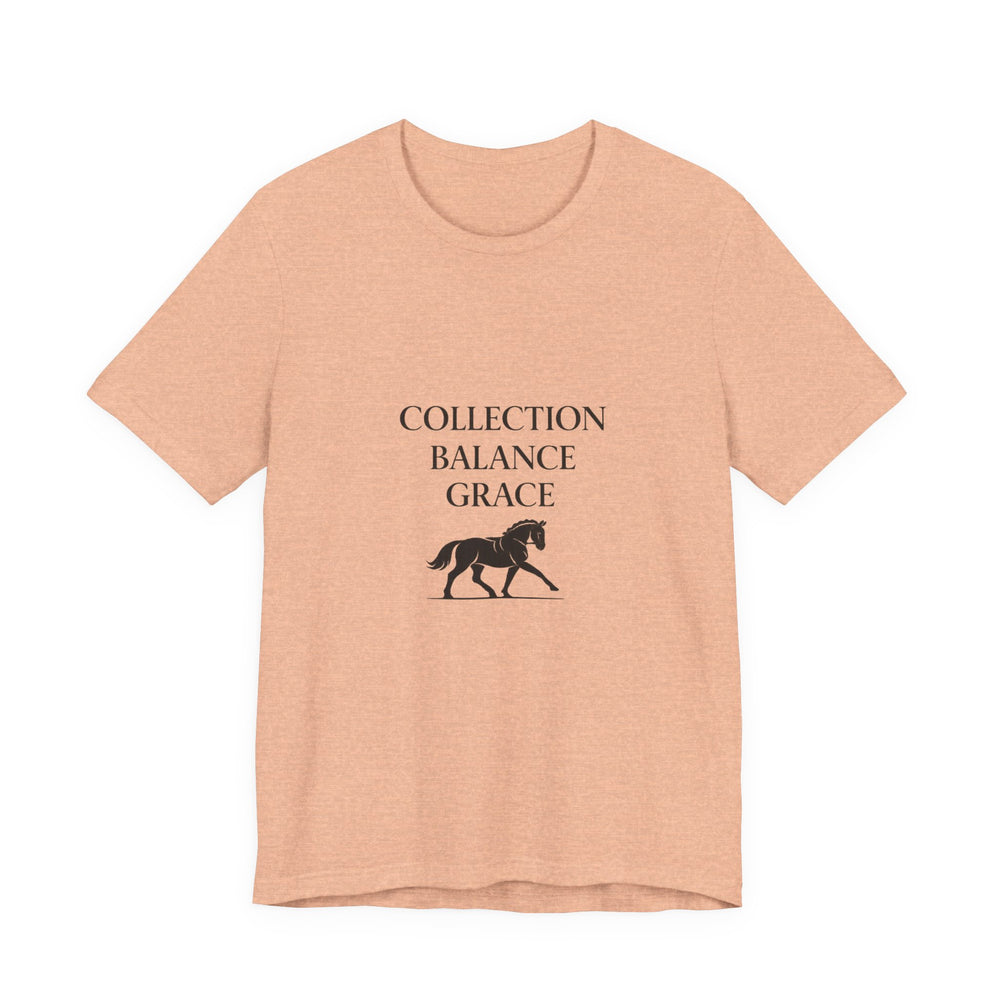 Horse Balance Grace Tee — "Collection Balance Grace" Graphic T‑Shirt