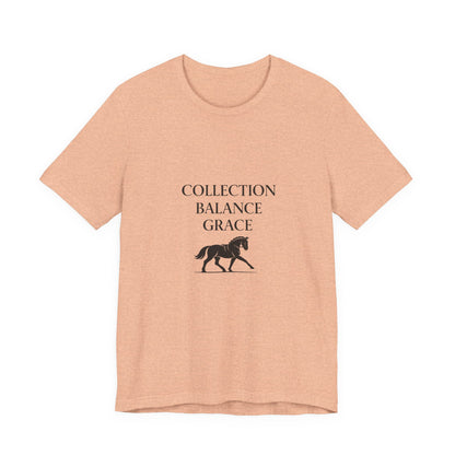 Horse Balance Grace Tee — "Collection Balance Grace" Graphic T‑Shirt