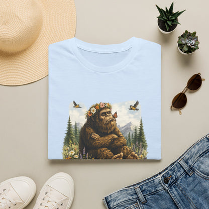 I Am Unhappy Because Reasons Funny Bigfoot T-Shirt