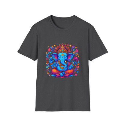 Vibrant Ganesha Hindu God Colorful T-Shirt