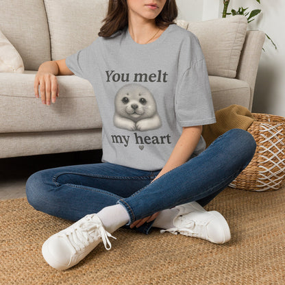You Melt My Heart Cute Seal T-Shirt